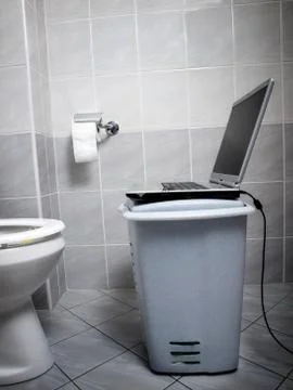 Wc internet point Stock Photos