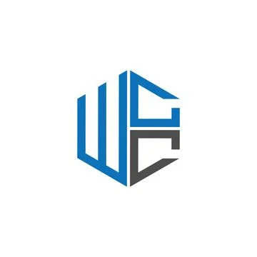 WCC Letter monogram Initial Logo Design Template Vector Illustration. WCC e.. Stock Illustration