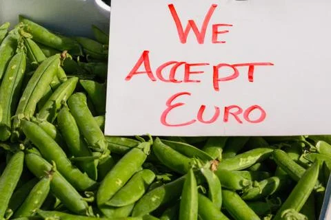 We accept euro Stock Photos
