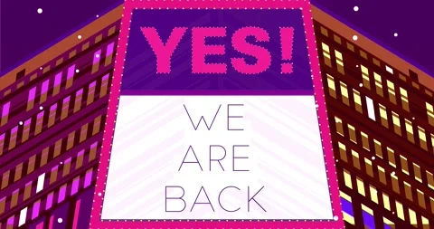 We are back. Stock Footage 130744016