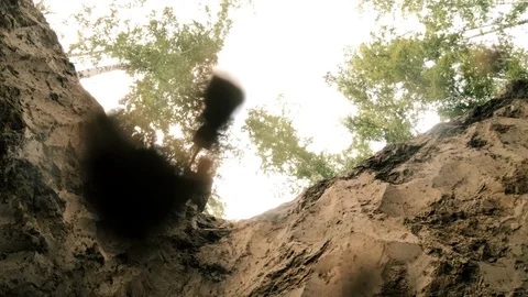 We Are Buried Concept High Angle View Shot Stock Footage 113074878