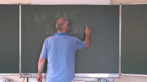 We are the church Stock Footage 111944264