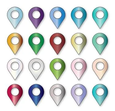 We Are Here Stock Illustration