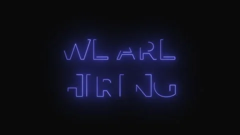 We are hiring Stock Footage 260550297