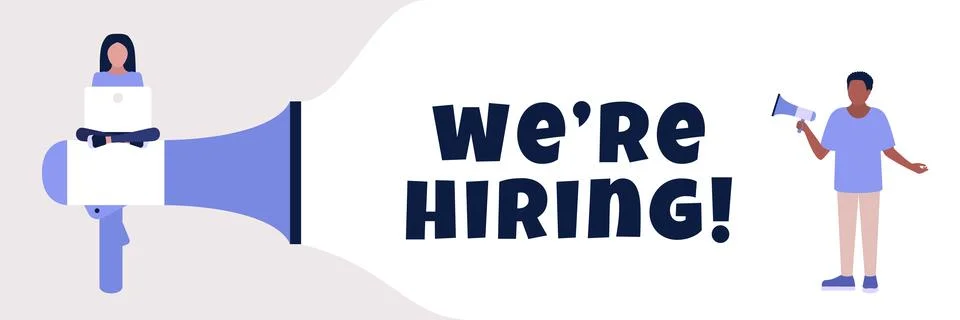 We are hiring Stock Illustration