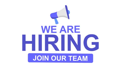 We are hiring, join our team Stock Footage 295415069