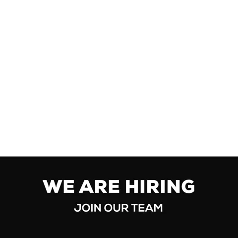 We are hiring, join us today, text animation for job vacancy, with white bac Stock Footage 248041578