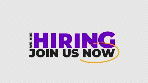 We Are Hiring Join Us Now Text Animation Transparent Видео 331719671