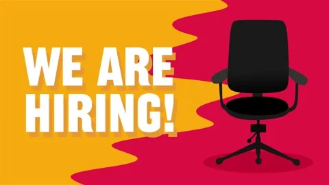 We are hiring, looking for new employees Stock Footage 330565895