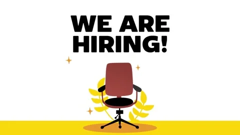 We are hiring, looking for new employees Stock Footage 330565896