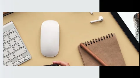 We are hiring, text animation with black and white background, with image of Stock Footage 243451809