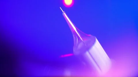 We do permanent makeup Stock Footage 287678697