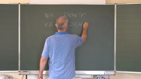 We don't need school Stock Footage 111963181