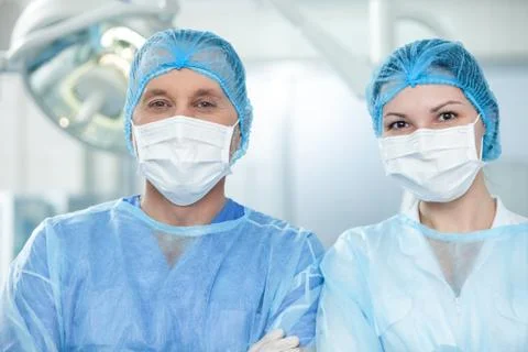 We have done this operation successfully Stock Photos