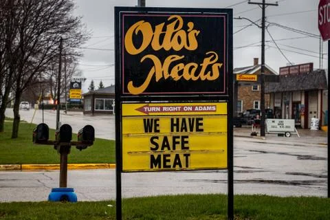We Have Safe Meat Stock Photos