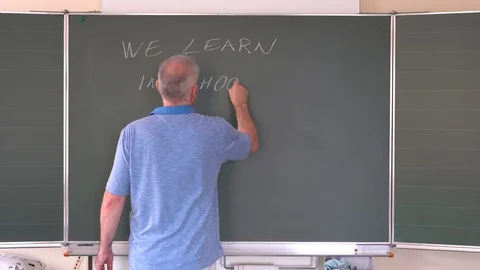 We learn in school Stock Footage 111945829