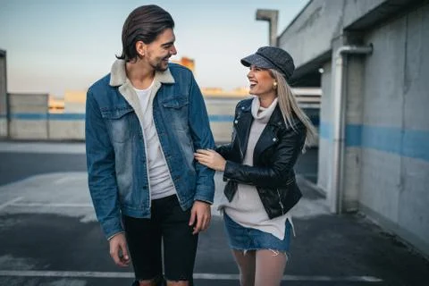 We look forward to spending time together Stock Photos