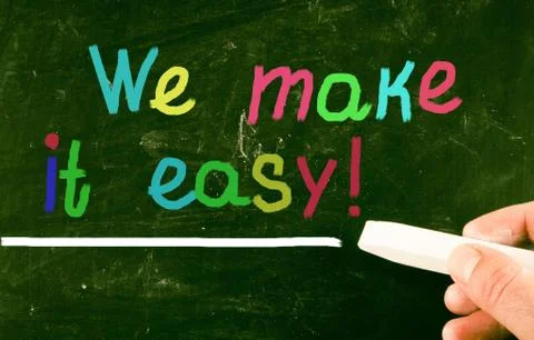 We make it easy! イラスト素材