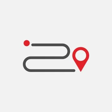 We moved icon. Moving office sign. isolated on white background. Vector illus Stock Illustration