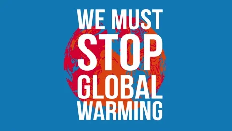We Must Act To Stop Global Warming Now Stock Footage 167906589
