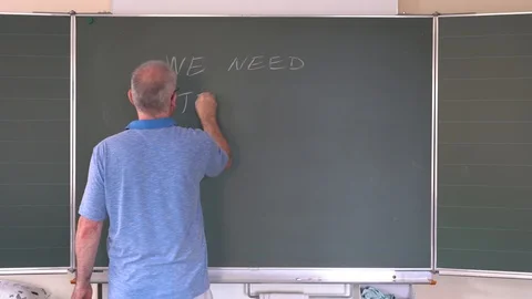 We need teachers Stock Footage 111964089