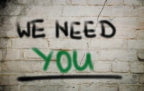 We Need You Concept We Need You Concept Copyright: xZoonar.com/KrasimiraxN... 写真素材