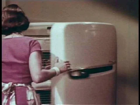 We see how plastic wrap is used to protect food which is soon to be served Stock Footage 75098868