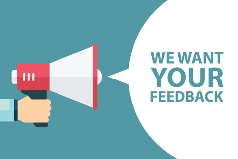 We want your feedback flat animation. Stock Footage 88135117