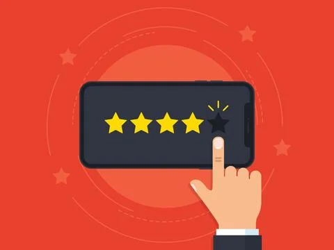 We want your feedback vector illustration concept Stock Illustration