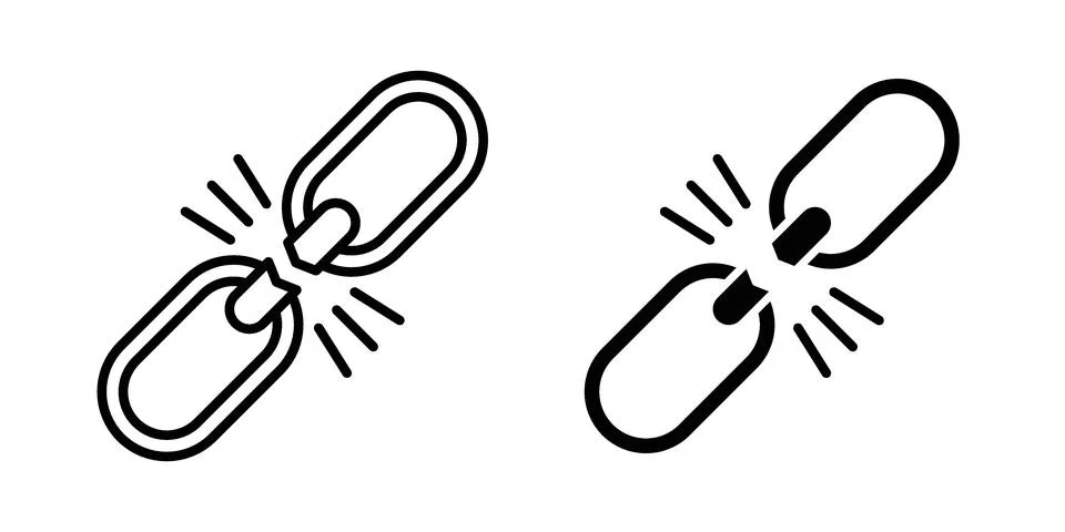 Weak icon set, collection of vector icons Stock Illustration