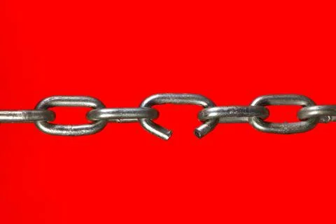 The weak link in the chain Stock Photos