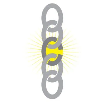 Weak Link Stock Illustration