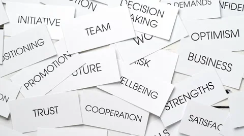 Weakness and cloud of business concepts Stock Footage 66185058