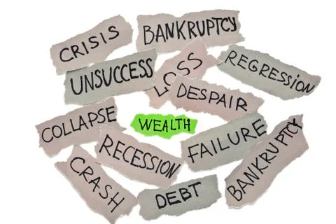 Wealth in business  concept Stock Photos