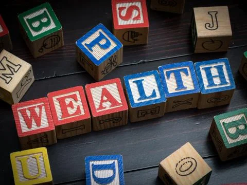 Wealth concept Stock Photos