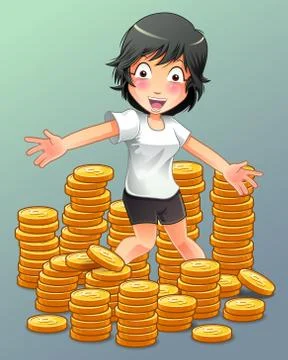 Wealth. Stock Illustration