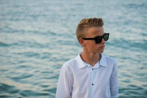 Wealthy looking kid Stock Photos