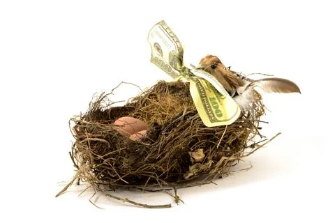 Wealthy Nest Egg Stock Photos