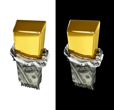 Wealthy snack Stock-Illustration