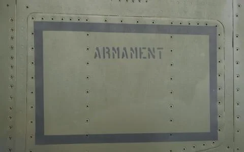 Weapon access door Foto stock