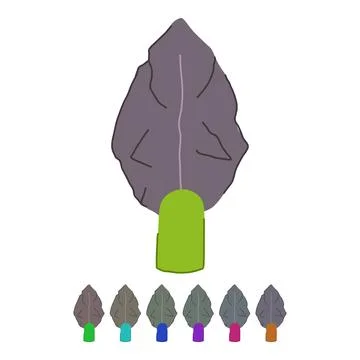 Weapon arrowhead vector cartoon graphic Stock Illustration