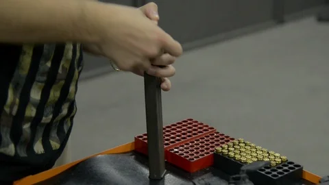 Weapon bullets Stock Footage 96339892