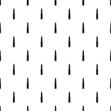 Weapon cartridge pattern seamless vector Stock Illustration