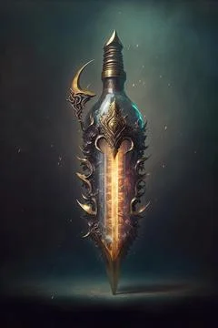 Weapon of certain death Stock Illustration