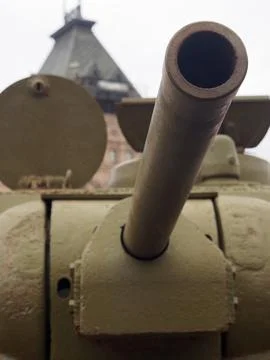 The weapon of the great victory. Stock Photos