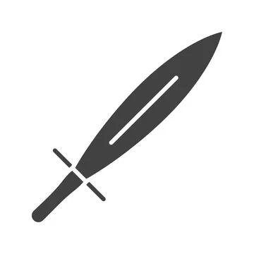 Weapon icon vector image. Stock Illustration