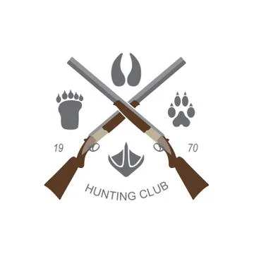 Weapon logo Stock Illustration