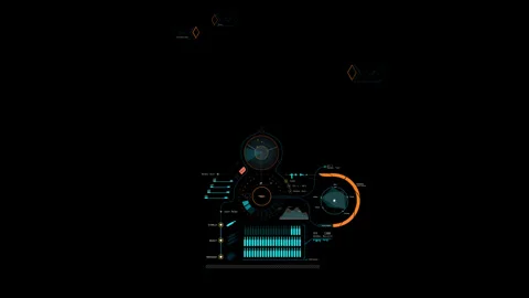 Weapon production machine visualization 3d animation Stock Footage 323688634