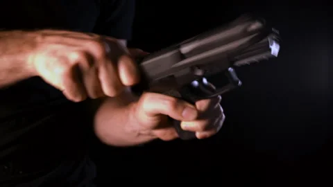 Weapon rack Stock-Footage 197011220