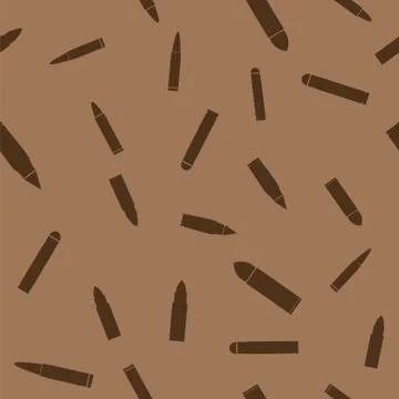 Weapon Random Seamless Pattern Stock Illustration